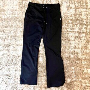 Fila Sport XL Athletic Pants (Black) Polyester and Spandex drawstring and pocket